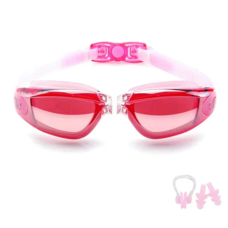 Swimming Goggles for Men & Women - Anti-Fog UV Protection, Waterproof