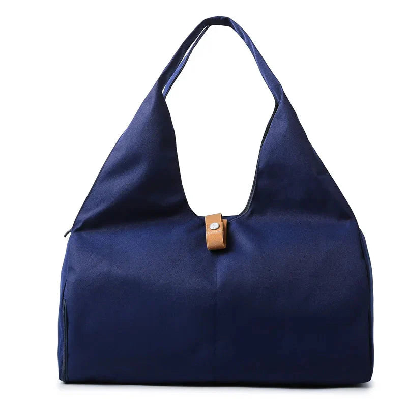 Women'S Multi-Purpose Sports Bag - Waterproof with Shoe Pocket for Yoga, Gym & Travel