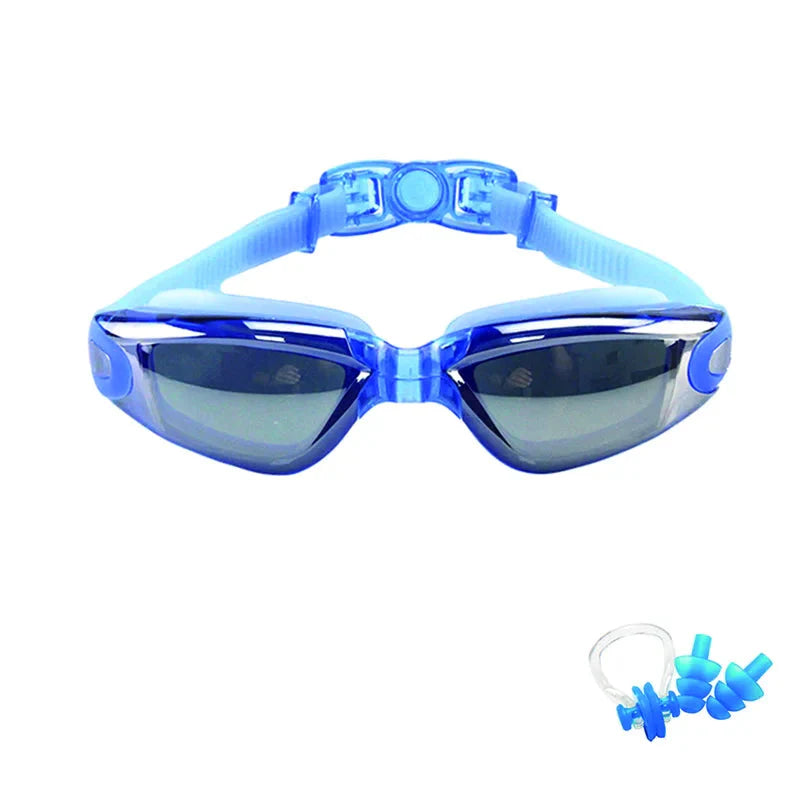 Swimming Goggles for Men & Women - Anti-Fog UV Protection, Waterproof