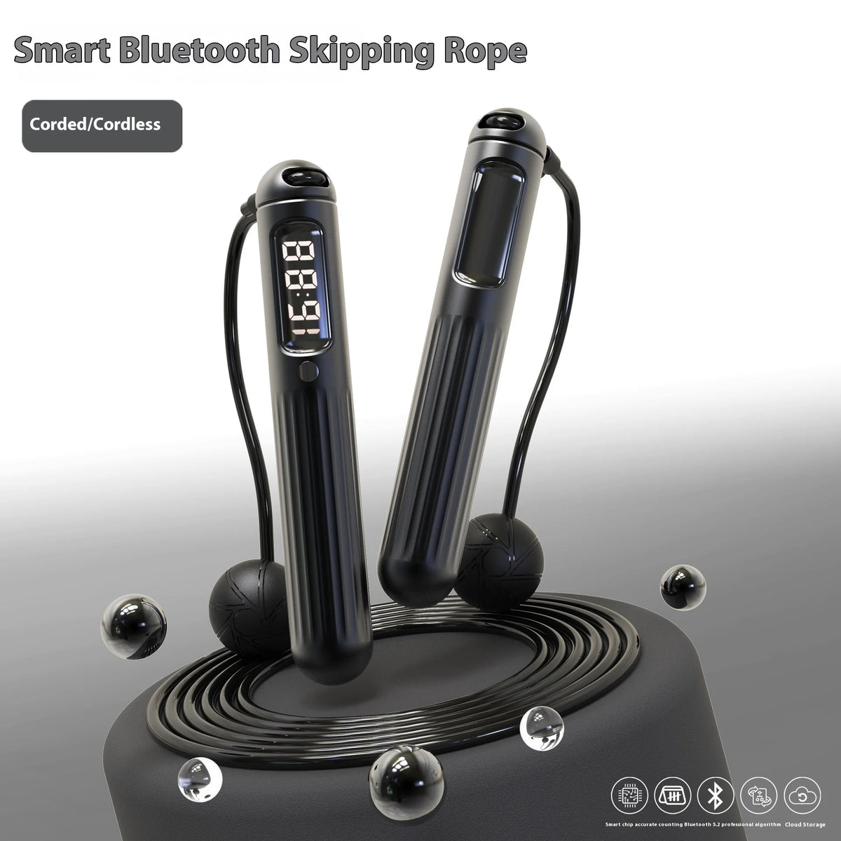 Smart Bluetooth Skipping Rope with Counter