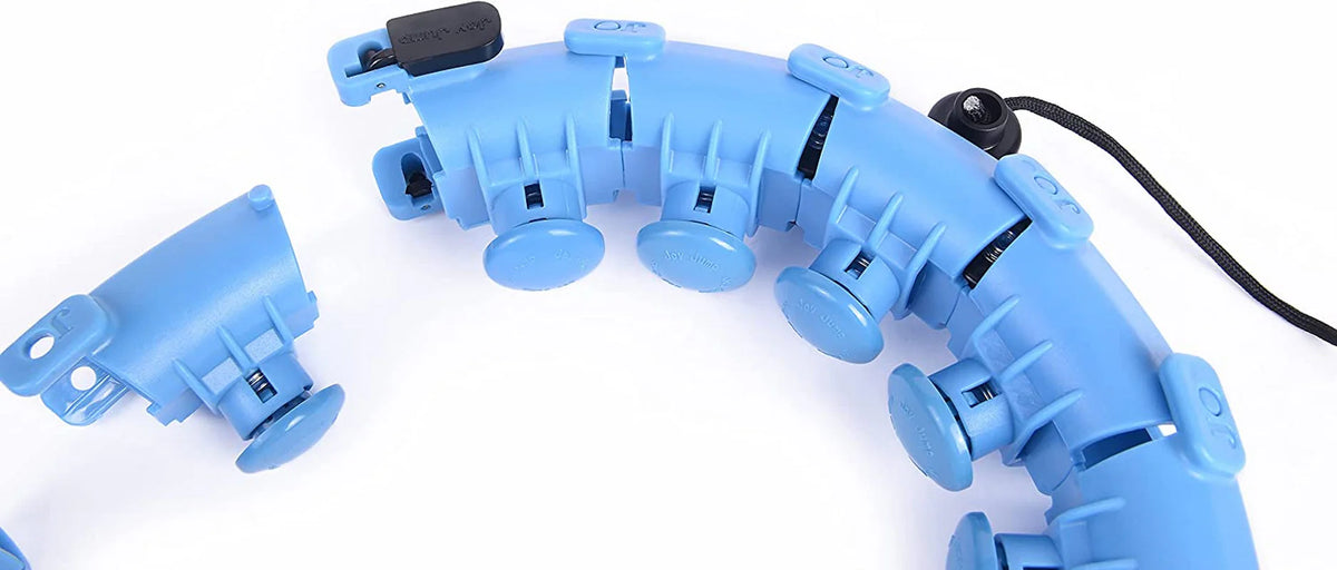 Weighted Hula Hoop - Adjustable Fit Hoop for Weight Loss