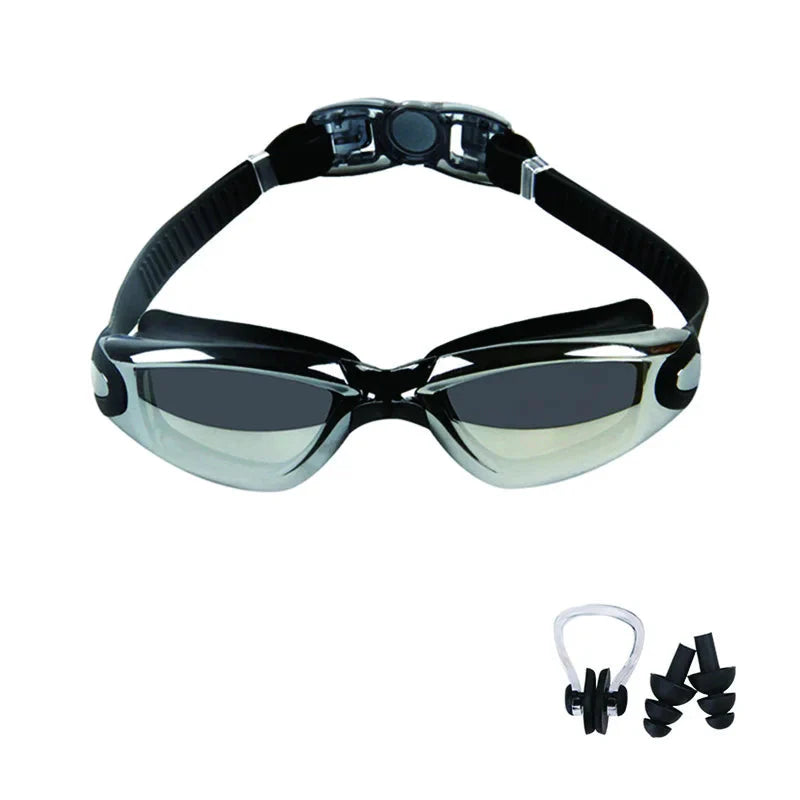 Swimming Goggles for Men & Women - Anti-Fog UV Protection, Waterproof