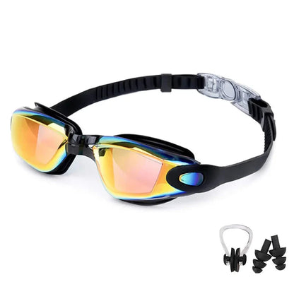 Swimming Goggles for Men & Women - Anti-Fog UV Protection, Waterproof