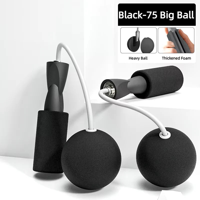 Cordless Jump Rope with Weighted Ball