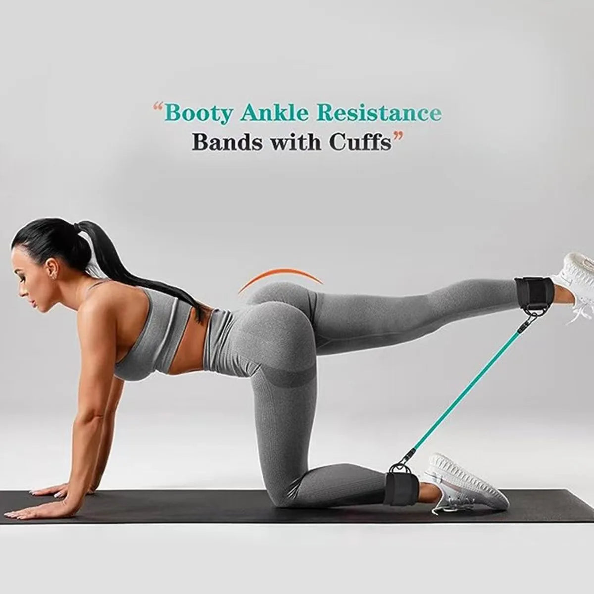 Ankle Resistance Bands with Cuffs