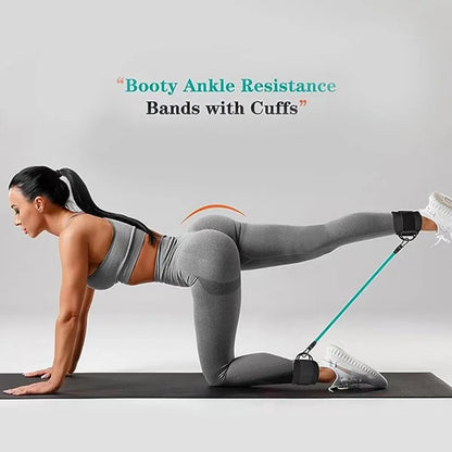 Ankle Resistance Bands with Cuffs