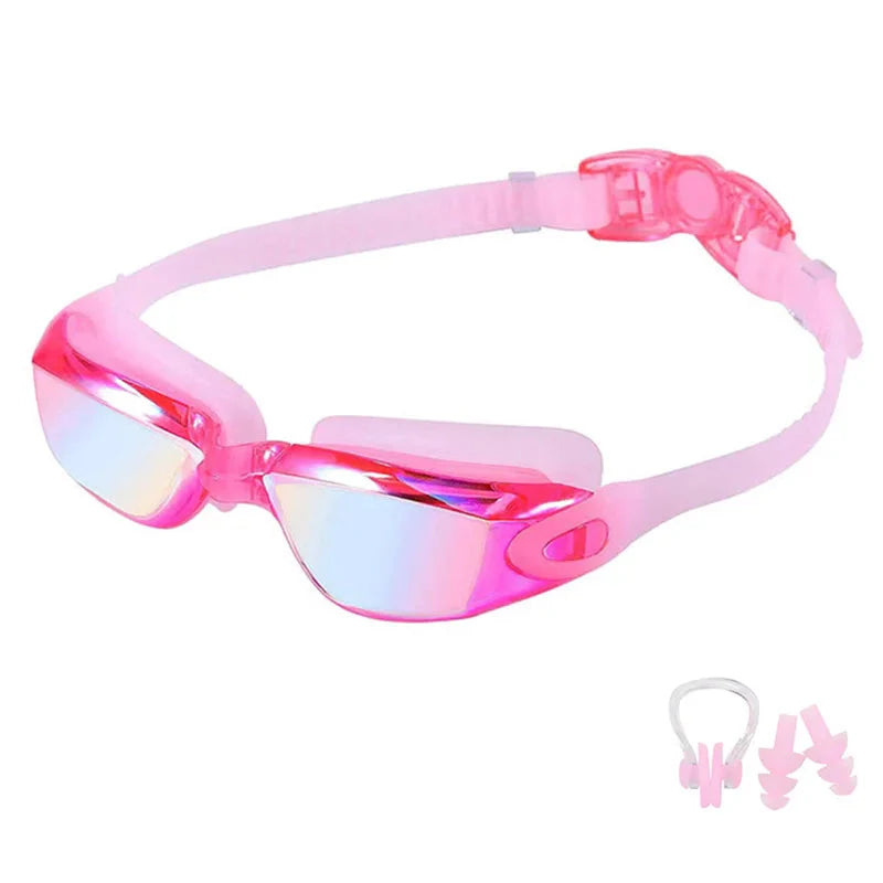 Swimming Goggles for Men & Women - Anti-Fog UV Protection, Waterproof