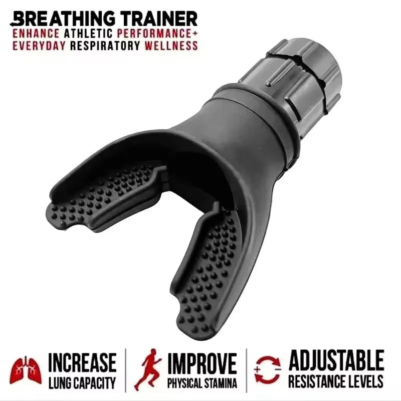 Portable Breathing Trainer with Adjustable Resistance
