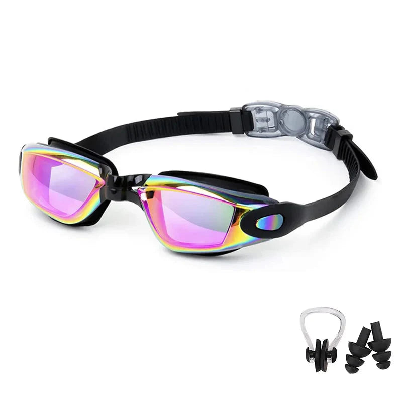 Swimming Goggles for Men & Women - Anti-Fog UV Protection, Waterproof