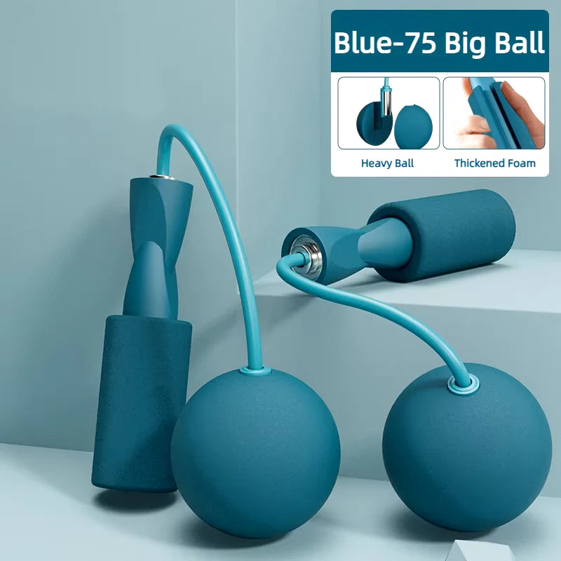 Cordless Jump Rope with Weighted Ball