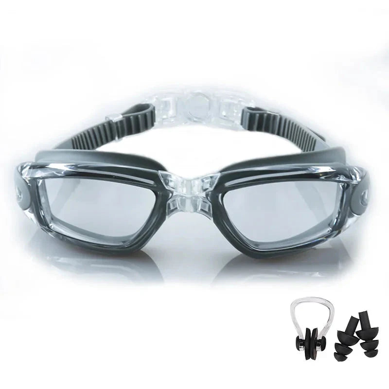 Swimming Goggles for Men & Women - Anti-Fog UV Protection, Waterproof
