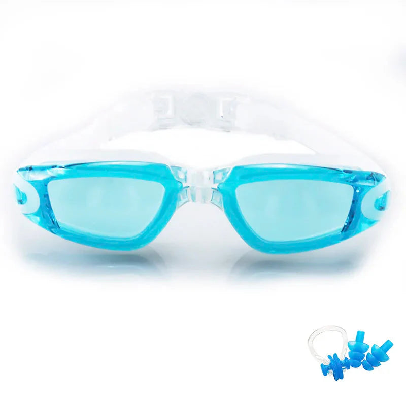 Swimming Goggles for Men & Women - Anti-Fog UV Protection, Waterproof