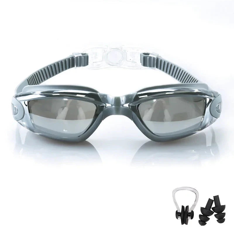 Swimming Goggles for Men & Women - Anti-Fog UV Protection, Waterproof