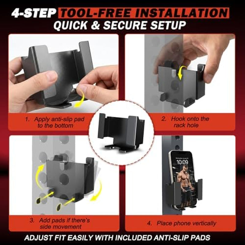 Power Rack Phone Mount