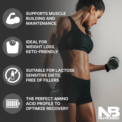 Nutrabio Whey Protein Isolate - Unflavored