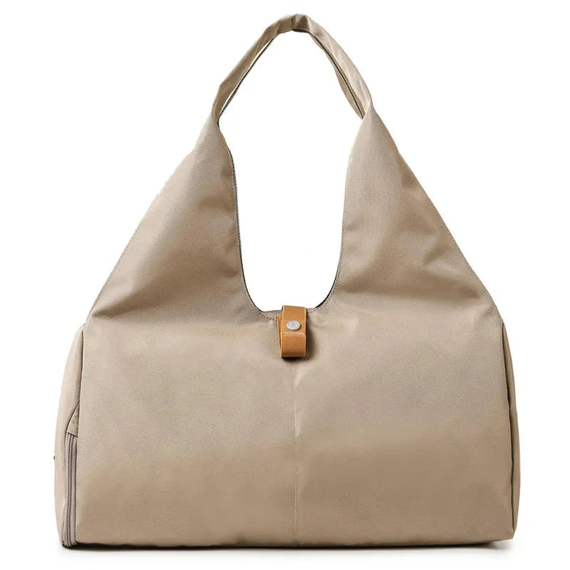 Women'S Multi-Purpose Sports Bag - Waterproof with Shoe Pocket for Yoga, Gym & Travel